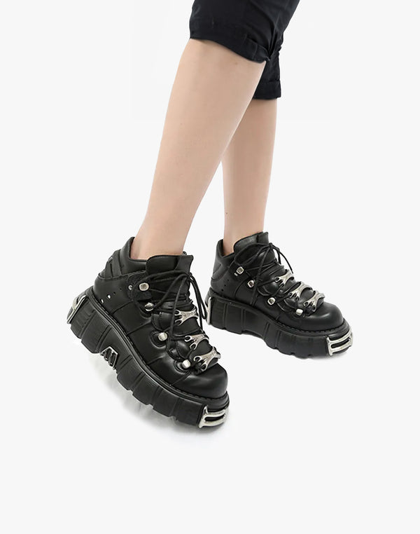 Goth Punk Ankle Boots