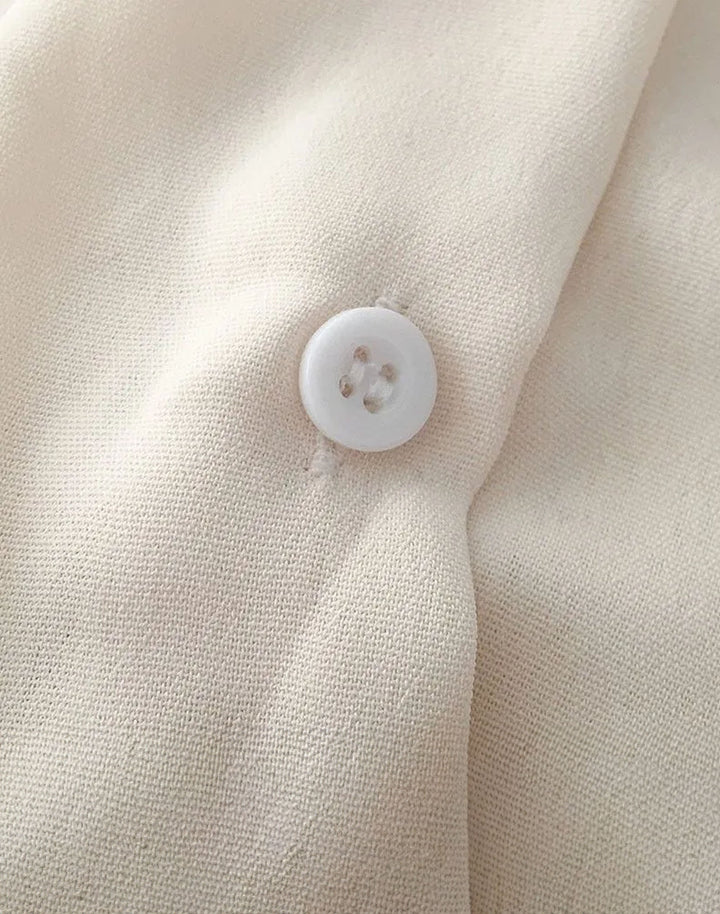 The Button Detail of Harajuku Fashion Cosplay Shirt