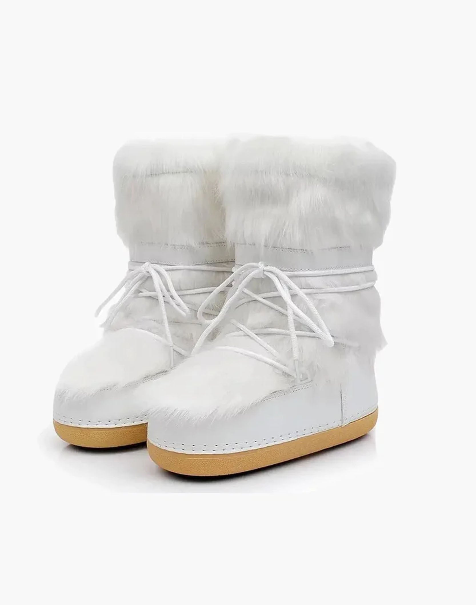 Y2K Fluffy Winter Snow Boots