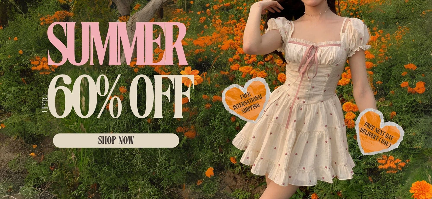 summer sale: up to 60% off at kawaii harajuku fashion store